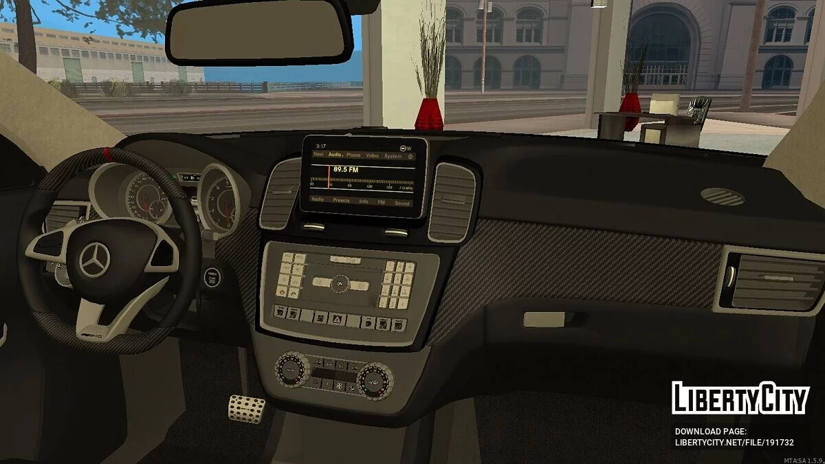 Mercedes-Benz GLE63 Coupe AMG + CCD / GTA San Andreas