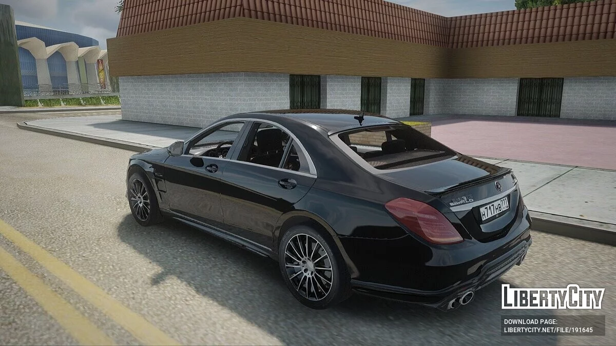 Mercedes-Benz S class w222 / GTA San Andreas