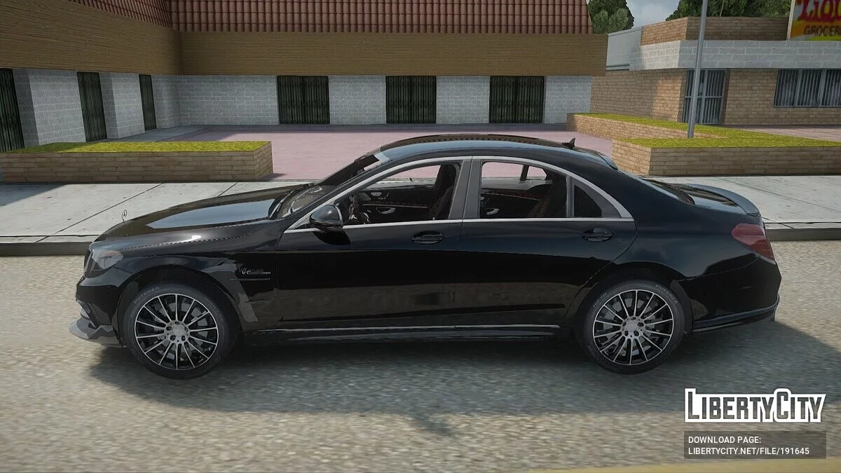 Mercedes-Benz S class w222 / GTA San Andreas