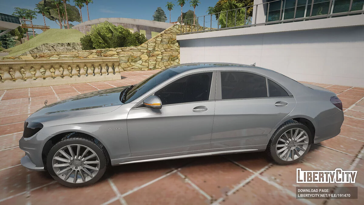 Mercedes-Benz S500 W222 / GTA San Andreas