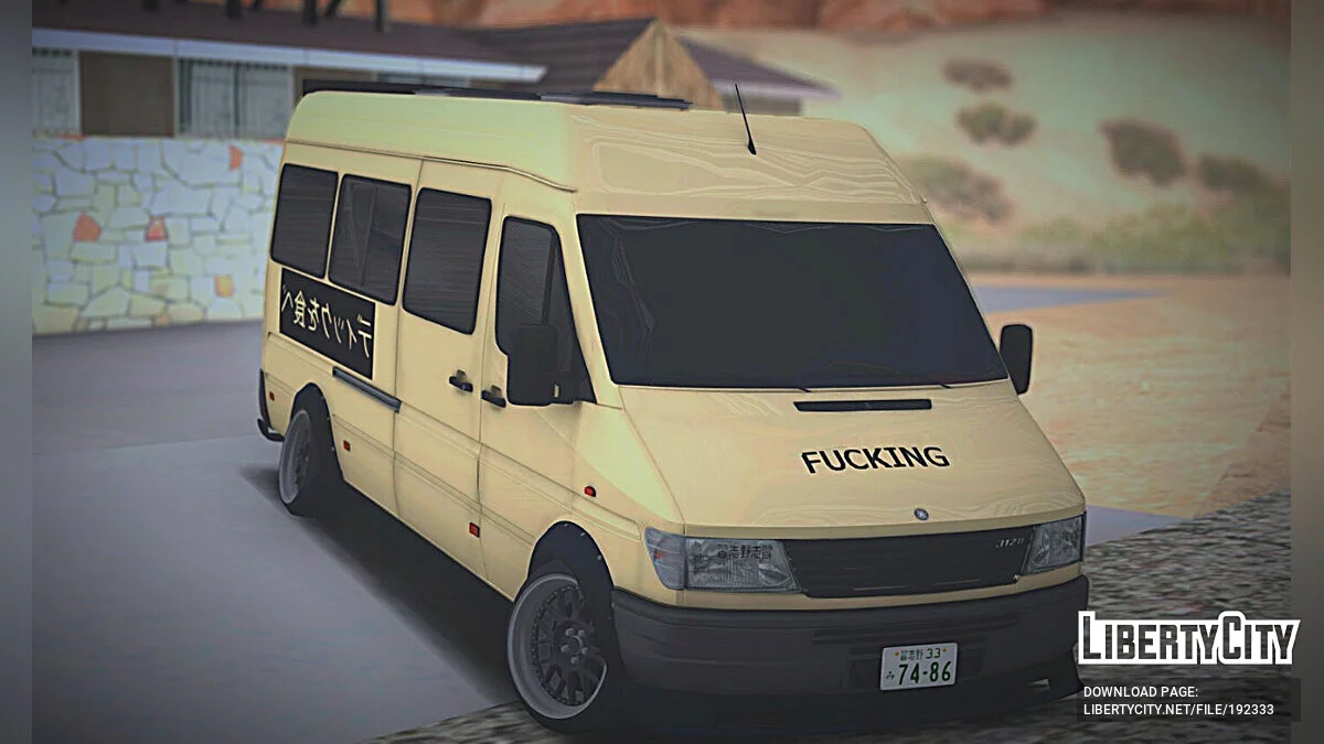 Mercedes-Benz Sprinter JDM / GTA San Andreas