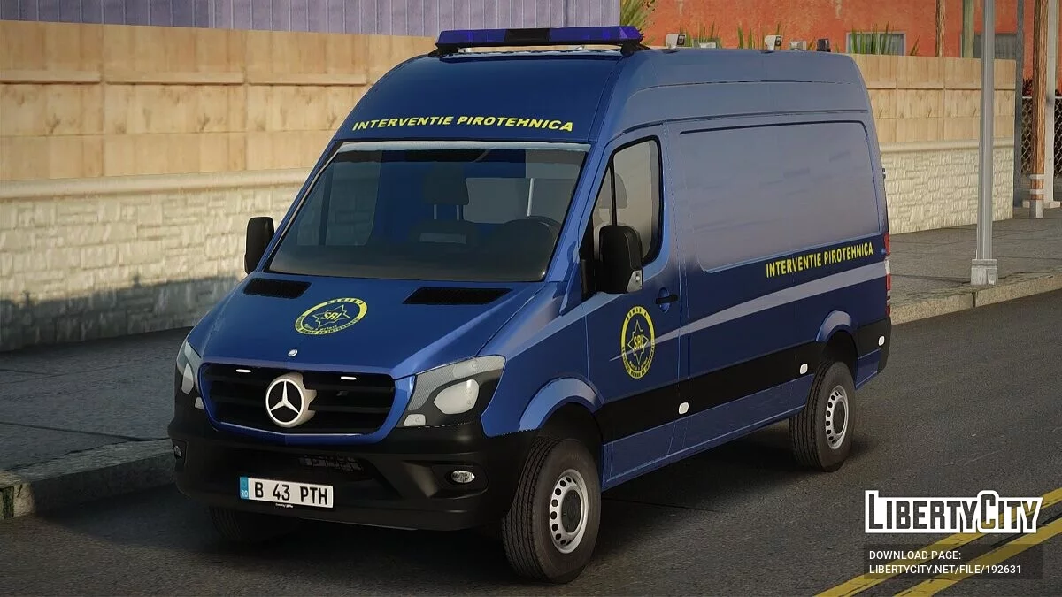 Mercedes-Benz Sprinter SRI / GTA San Andreas