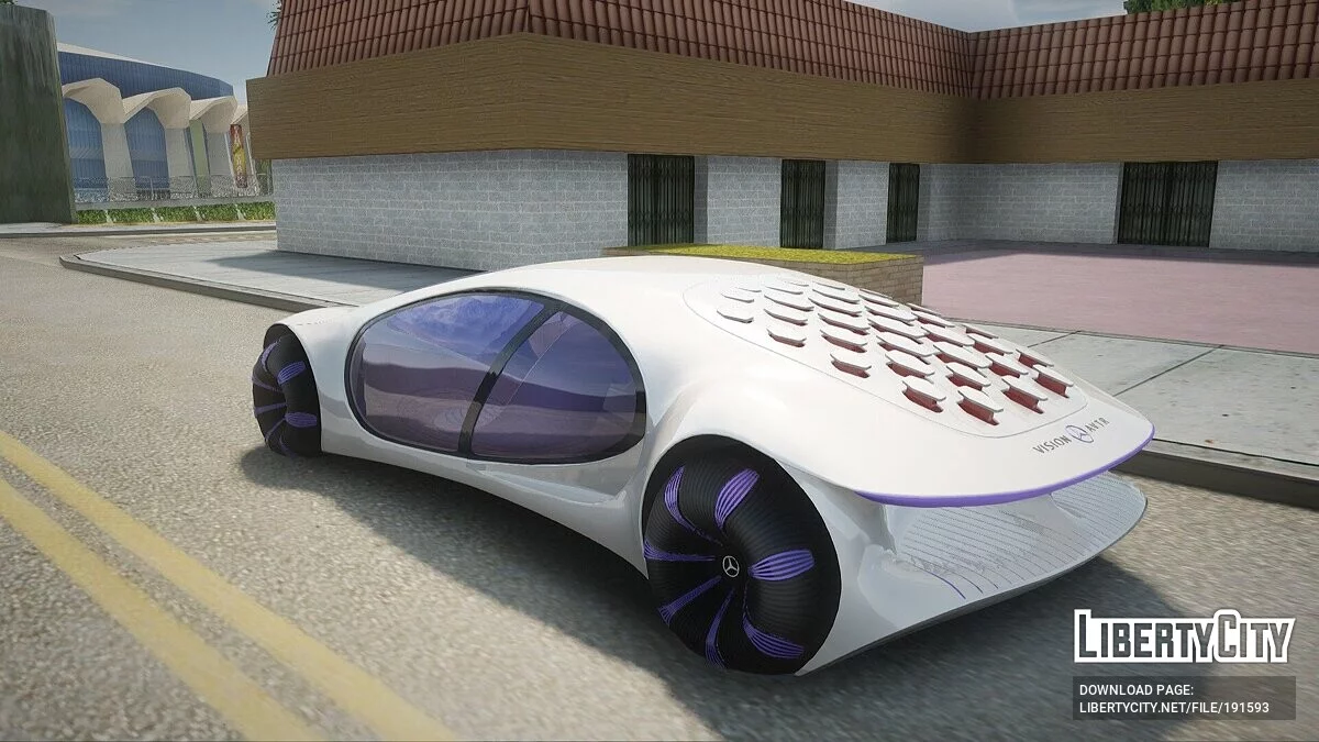 Mercedes-Benz Vision AVTR / GTA San Andreas