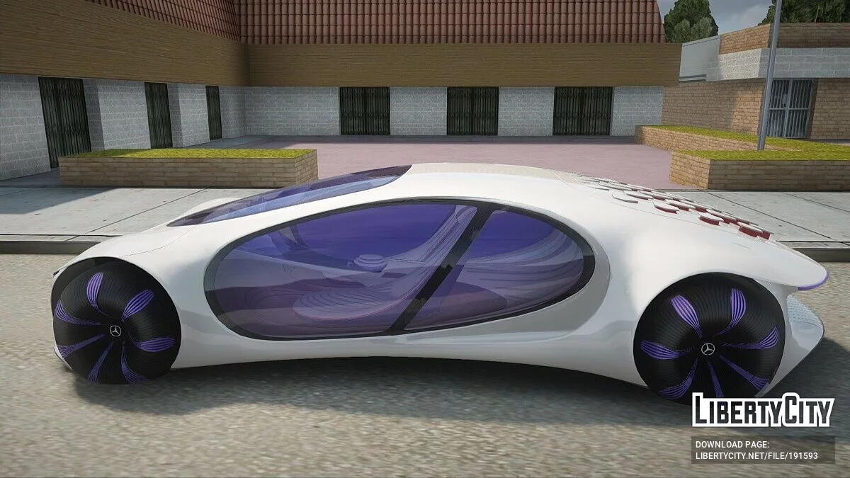 Mercedes-Benz Vision AVTR / GTA San Andreas