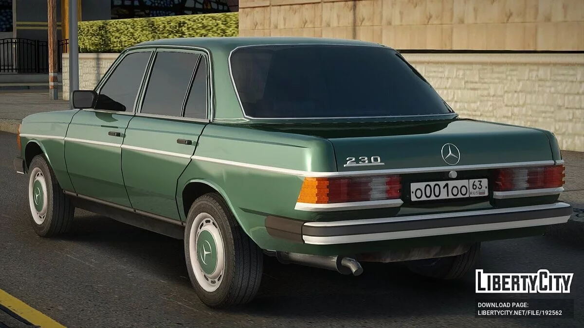 Mercedes-Benz W123 230E / GTA San Andreas