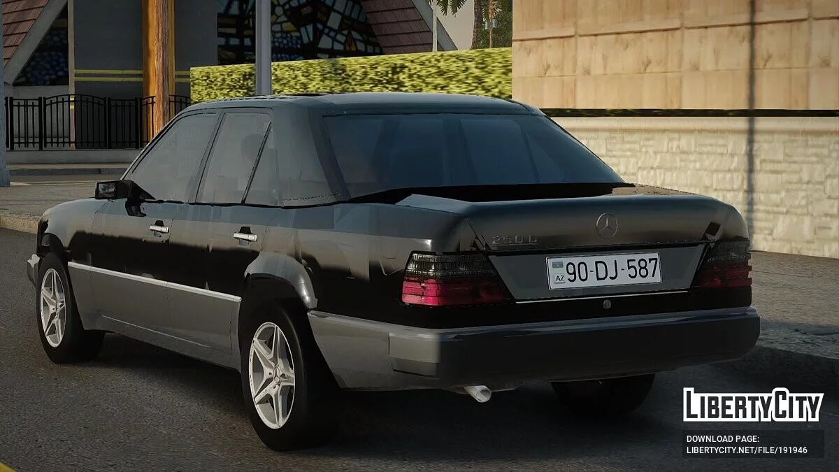 Mercedes-Benz W124 E500 / GTA San Andreas