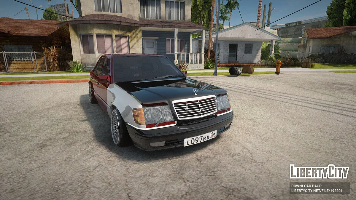 Mercedes-Benz W124 / GTA San Andreas