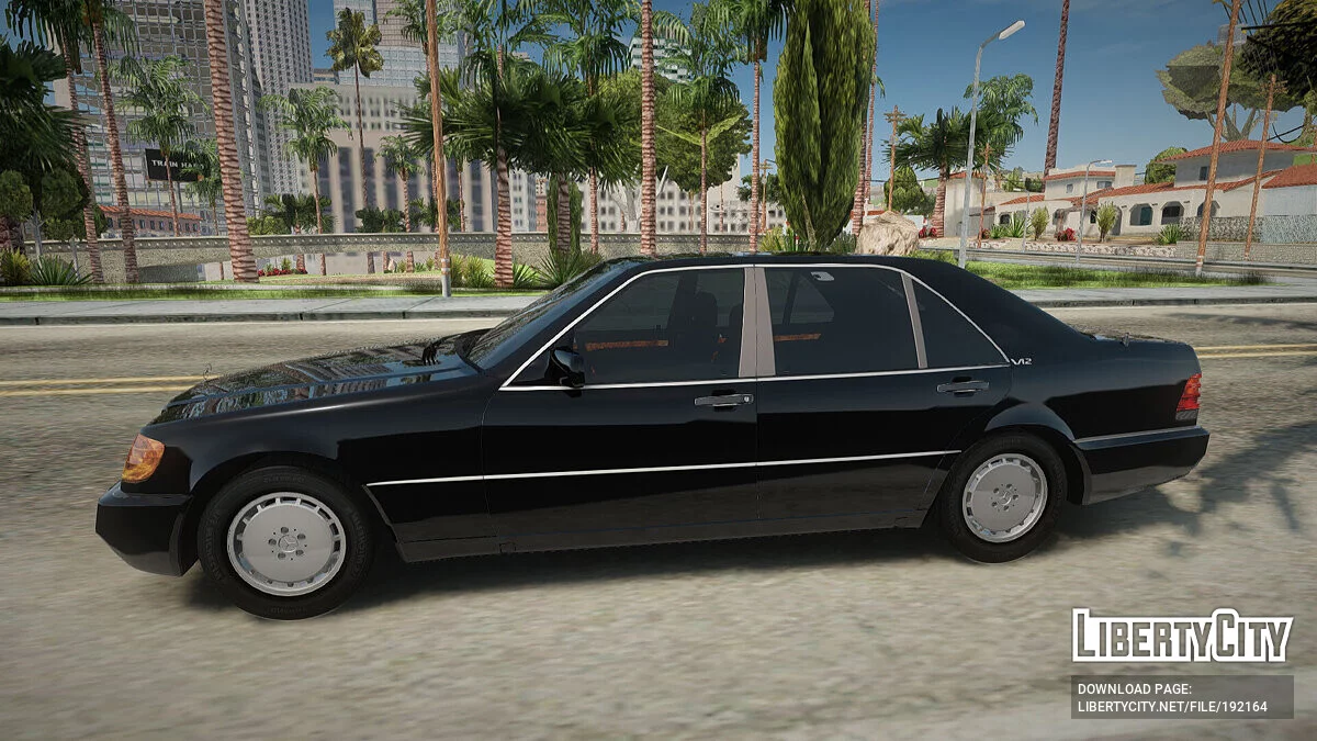 Mercedes-Benz w140 600SEL / GTA San Andreas