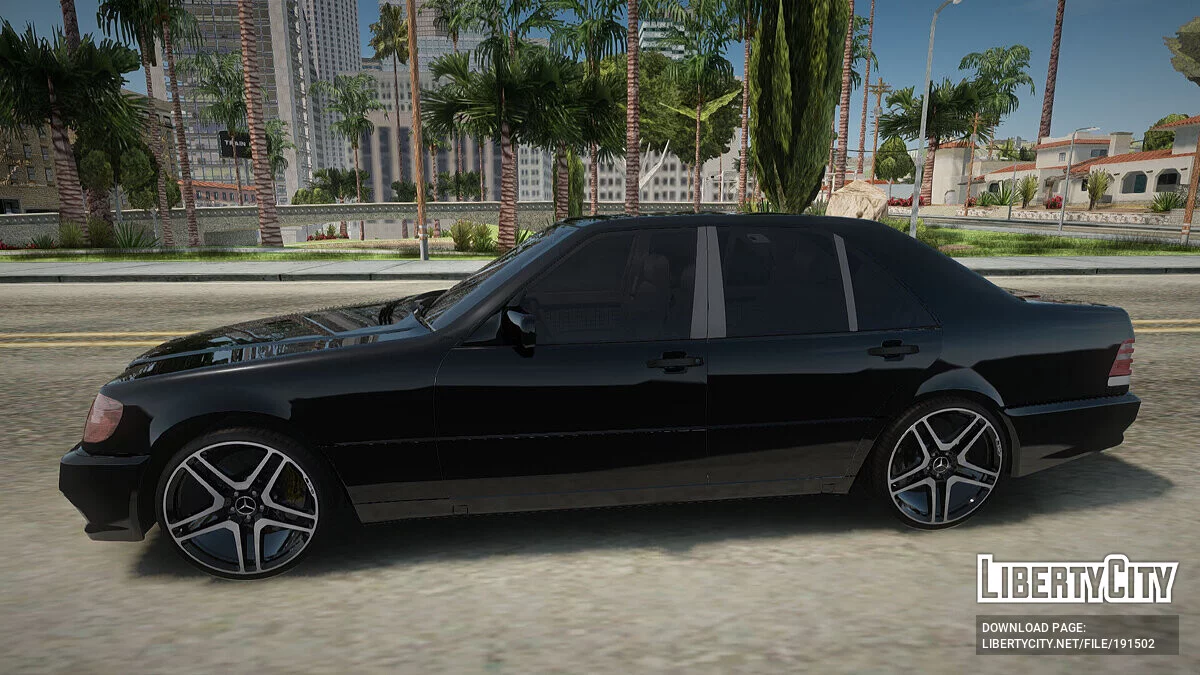 Mercedes-Benz W140 / GTA San Andreas