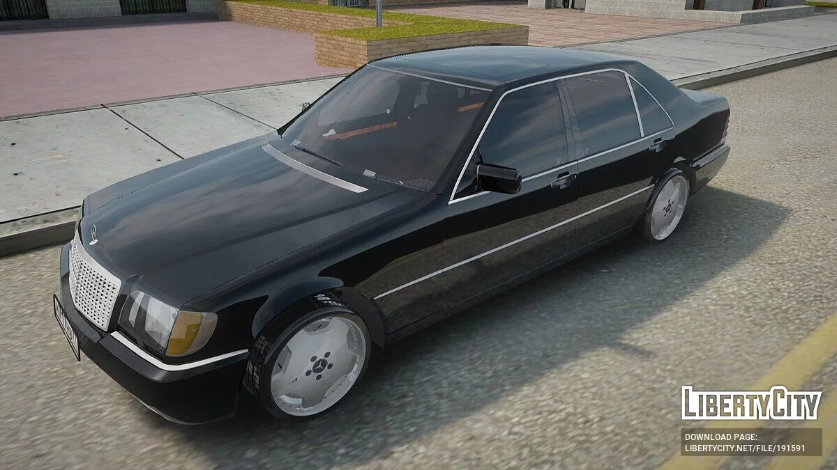 Mercedes-Benz W140 / GTA San Andreas