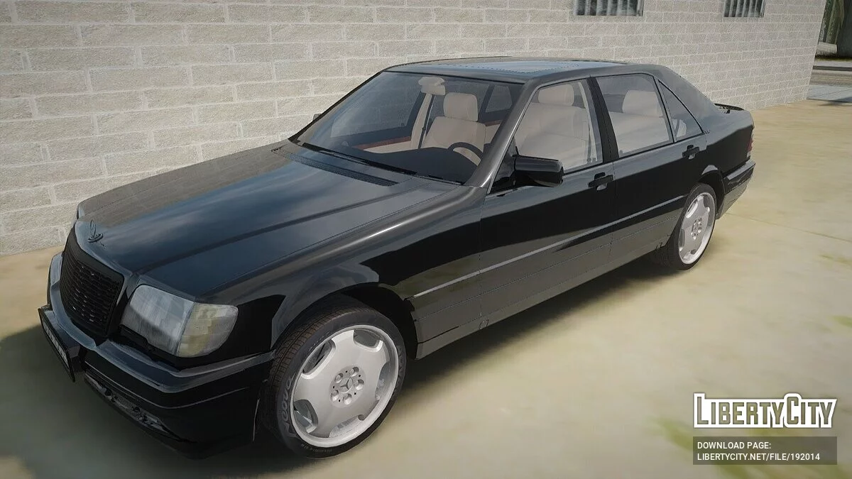 Mercedes-Benz W140 / GTA San Andreas
