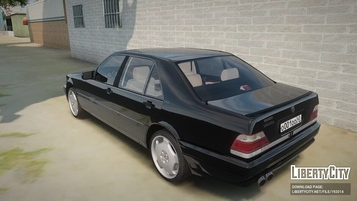 Mercedes-Benz W140 / GTA San Andreas