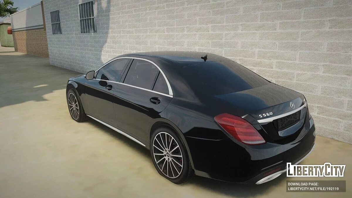Mercedes-Benz W222 S560 4matic 2021 / GTA San Andreas