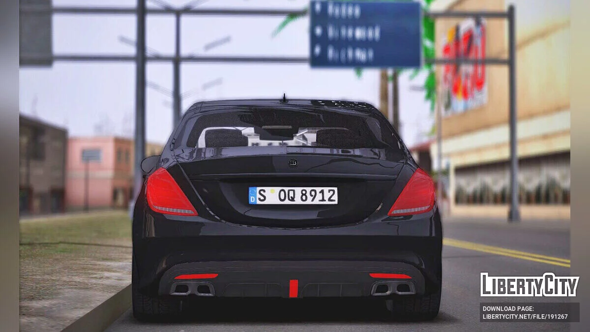 Mercedes-Benz W222 / GTA San Andreas