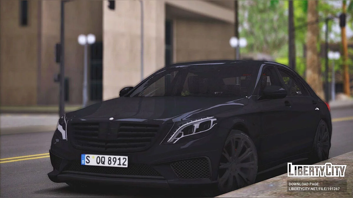 Mercedes-Benz W222 / GTA San Andreas