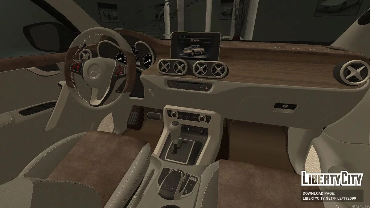 Mercedes-Benz X-класс + CCD + Винил ДПС / GTA San Andreas