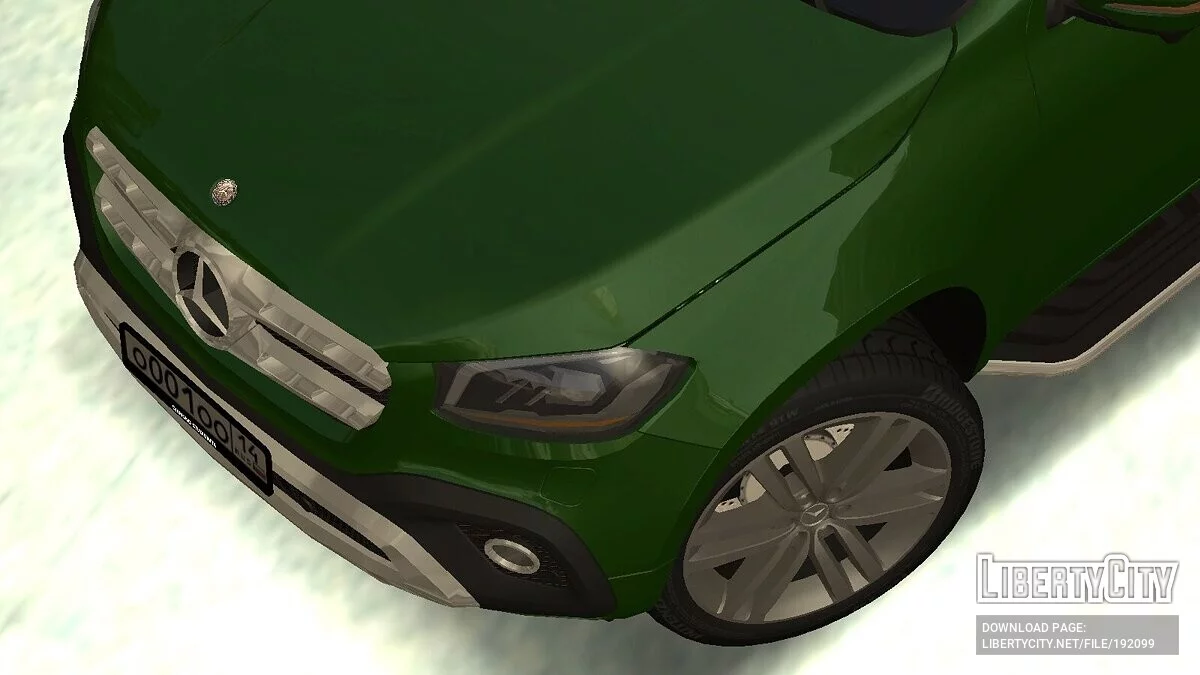 Mercedes-Benz X-класс + CCD + Винил ДПС / GTA San Andreas