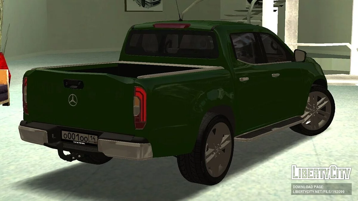 Mercedes-Benz X-класс + CCD + Винил ДПС / GTA San Andreas