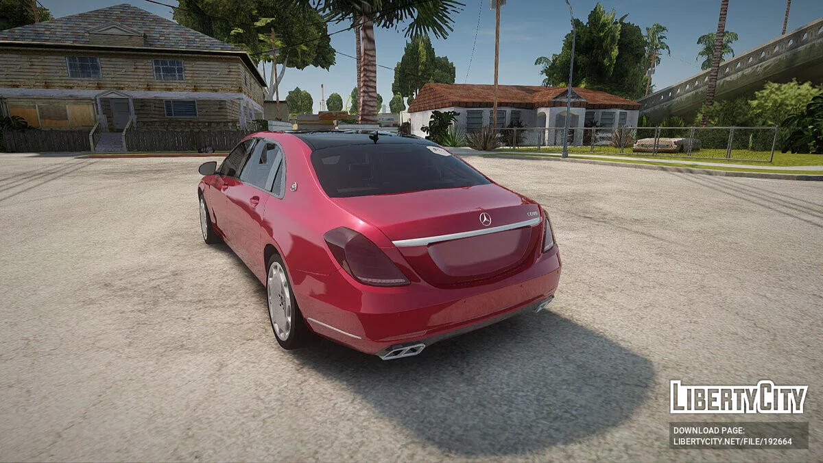 Mercedes-Maybach S600 2016 / GTA San Andreas