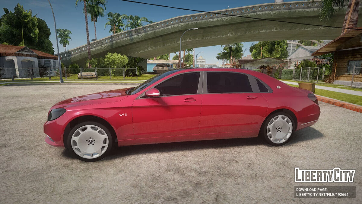 Mercedes-Maybach S600 2016 / GTA San Andreas