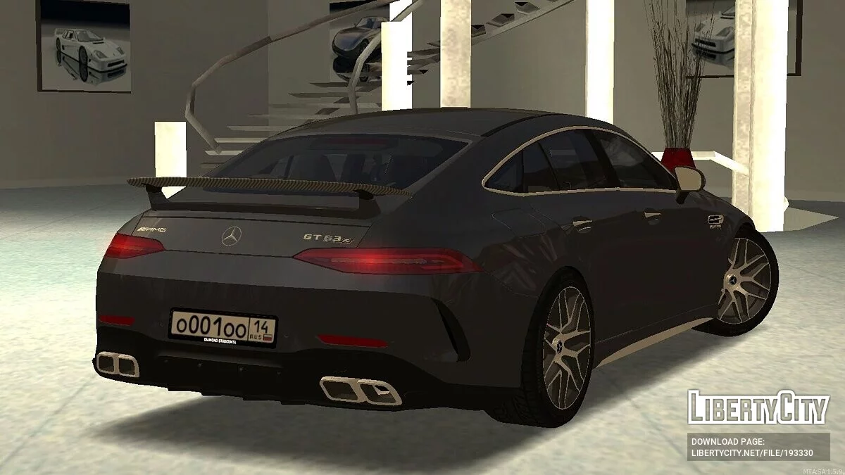 Mercedes-Benz AMG GT63s + CCD / GTA San Andreas