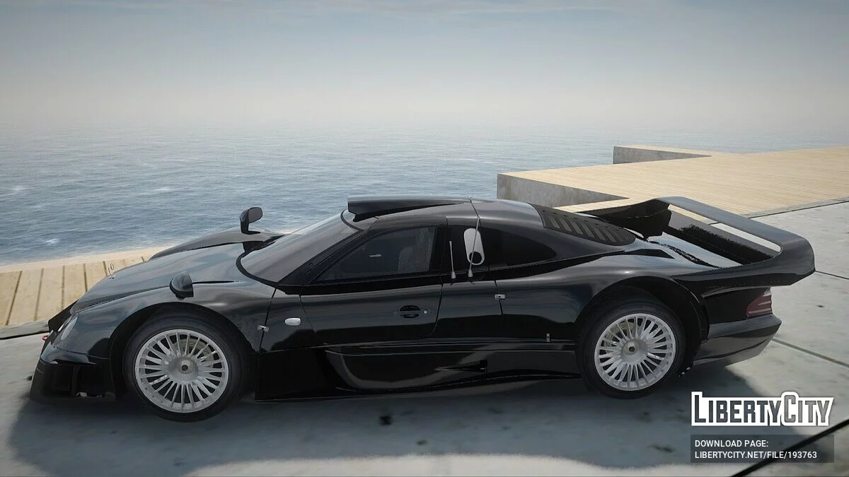 Mercedes-Benz CLK GTR / GTA San Andreas