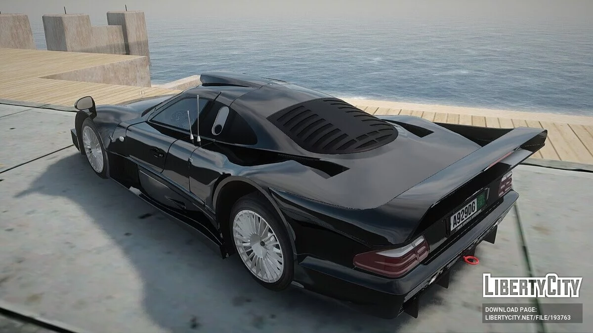 Mercedes-Benz CLK GTR / GTA San Andreas
