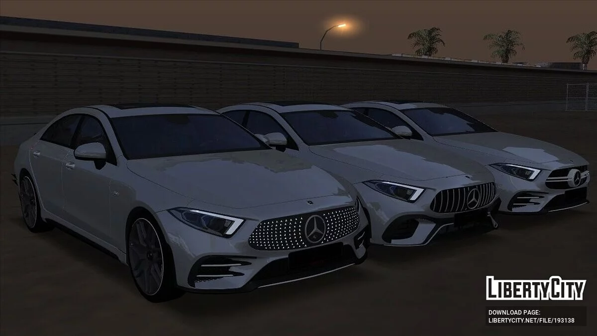 Mercedes-Benz CLS53 + CCD / GTA San Andreas