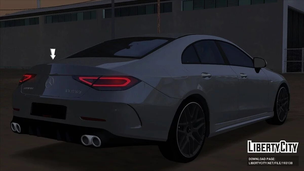 Mercedes-Benz CLS53 + CCD / GTA San Andreas