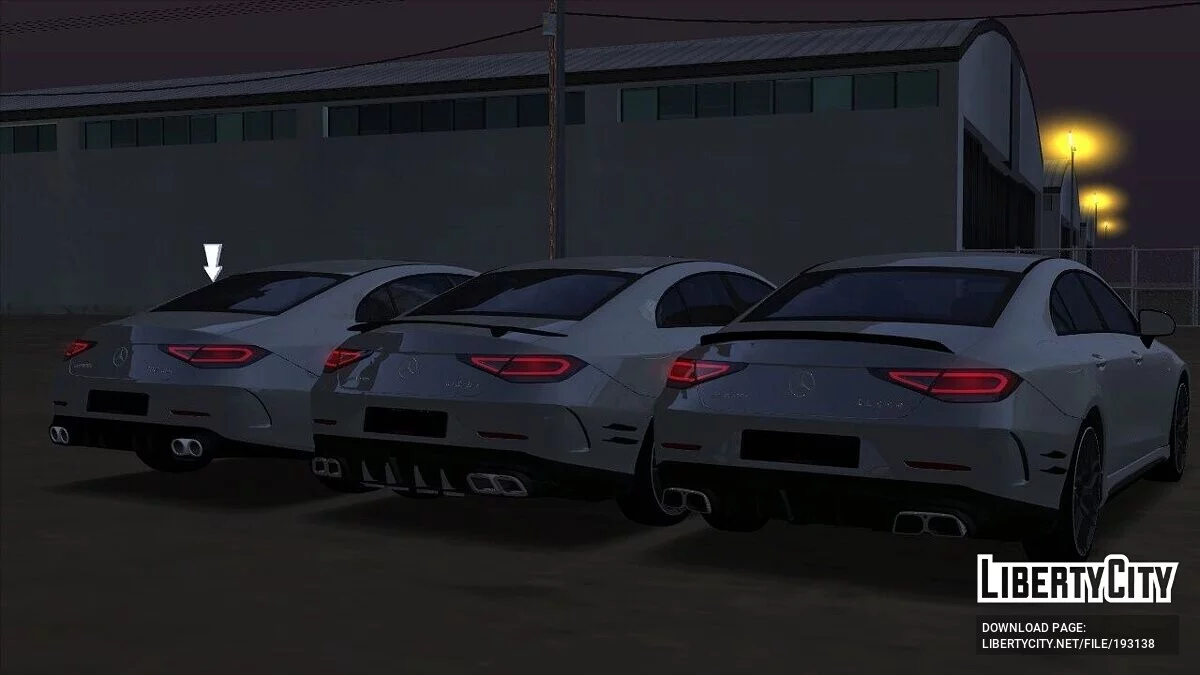 Mercedes-Benz CLS53 + CCD / GTA San Andreas