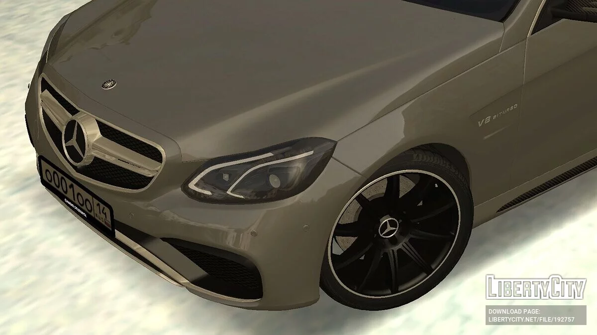 Mercedes-Benz E63 AMG + CCD / GTA San Andreas