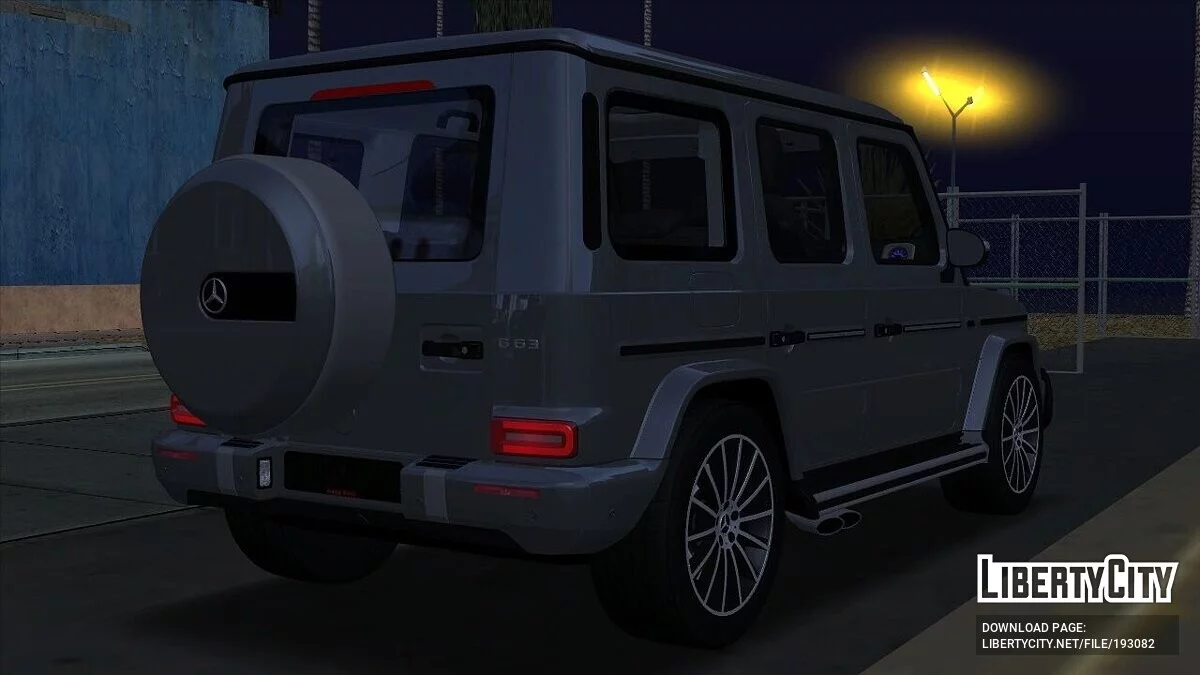 Mercedes-Benz G63 + CCD / GTA San Andreas