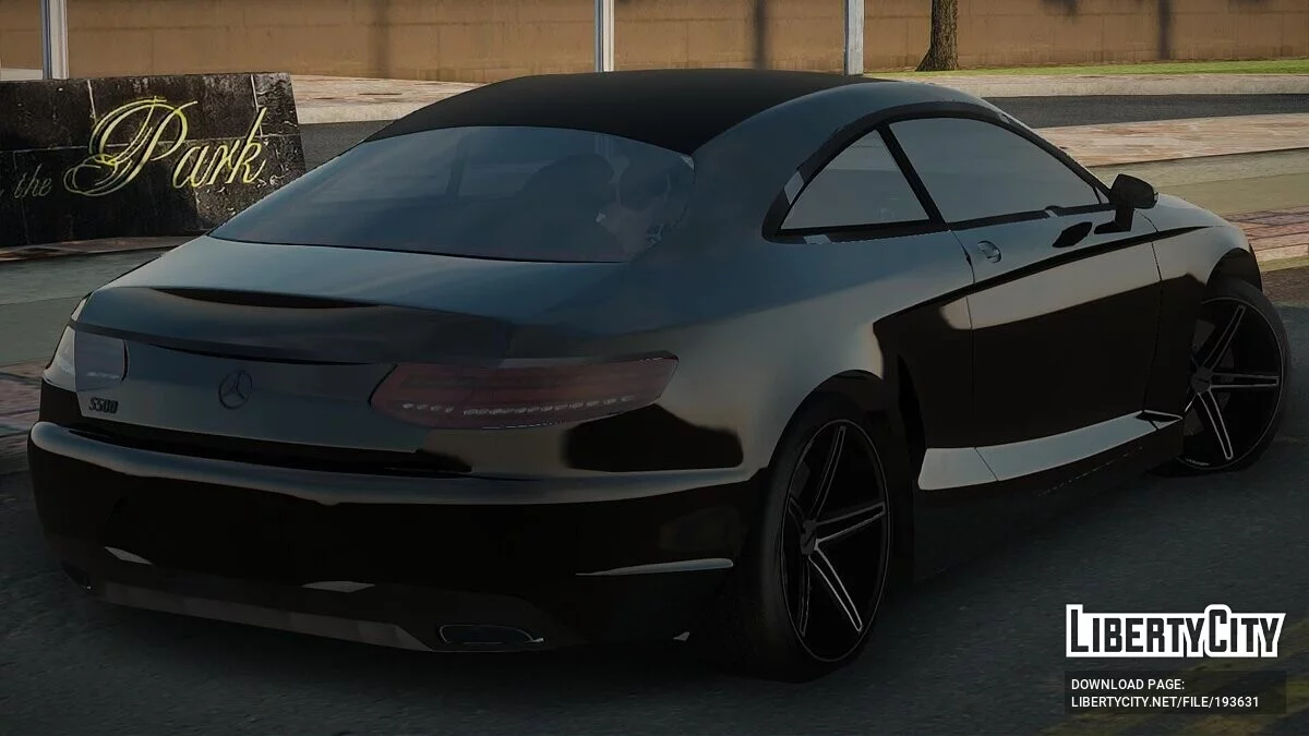 Mercedes-Benz S500 Coupe / GTA San Andreas