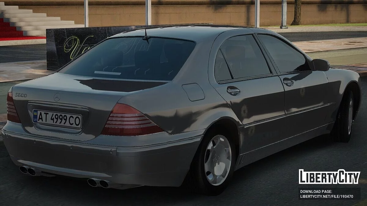 Mercedes-Benz S600 (W220) / GTA San Andreas