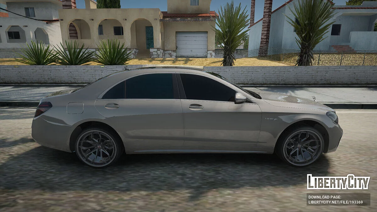 Mercedes-Benz S63 W222 AMG 2018 / GTA San Andreas