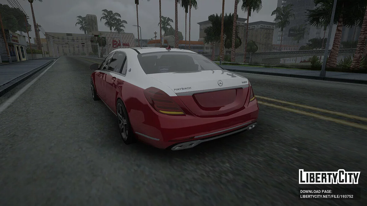 Mercedes-Benz S650 / GTA San Andreas
