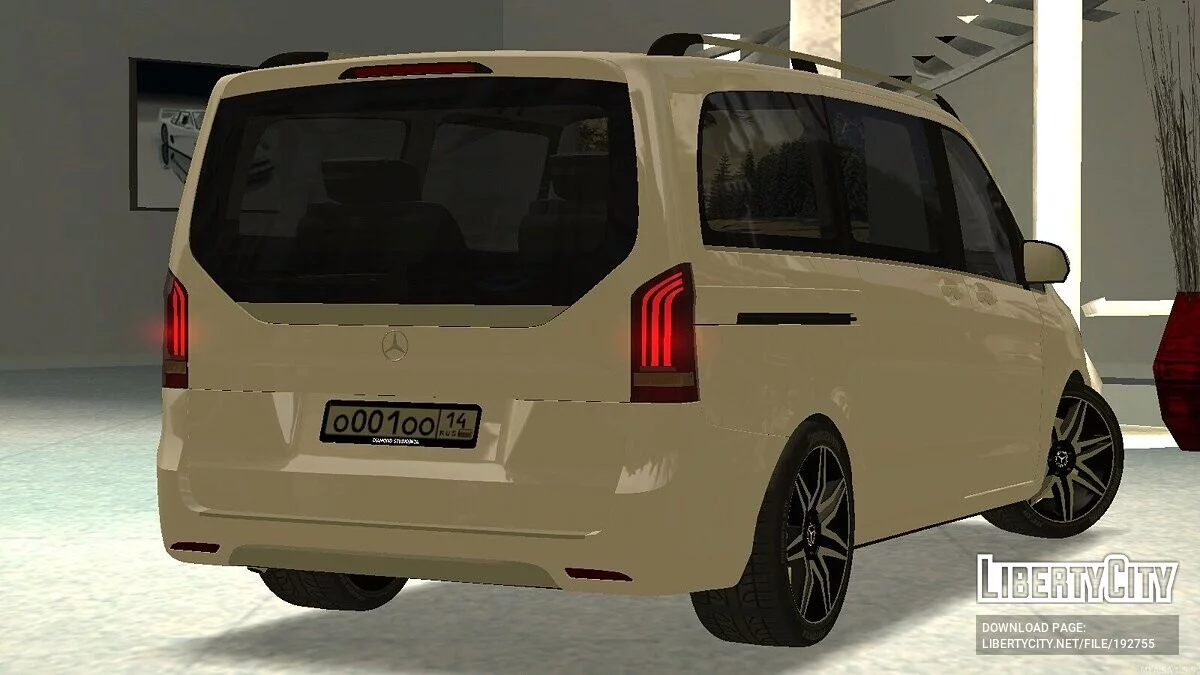 Mercedes-Benz Vito + CCD / GTA San Andreas