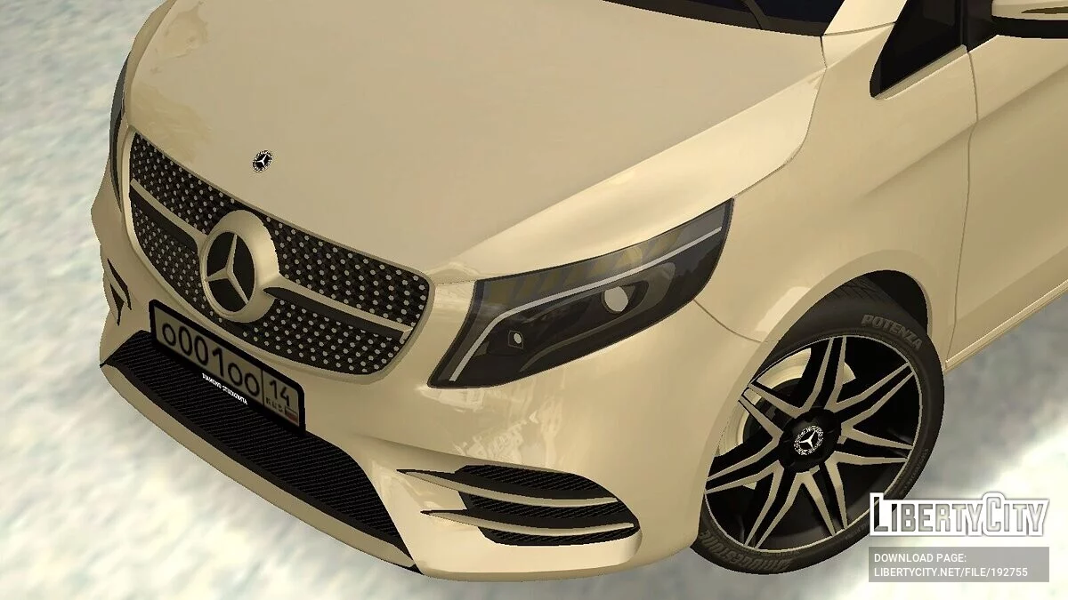 Mercedes-Benz Vito + CCD / GTA San Andreas