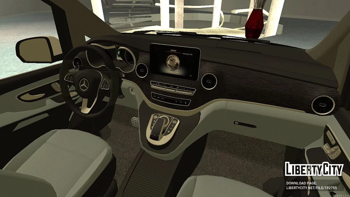 Mercedes-Benz Vito + CCD / GTA San Andreas