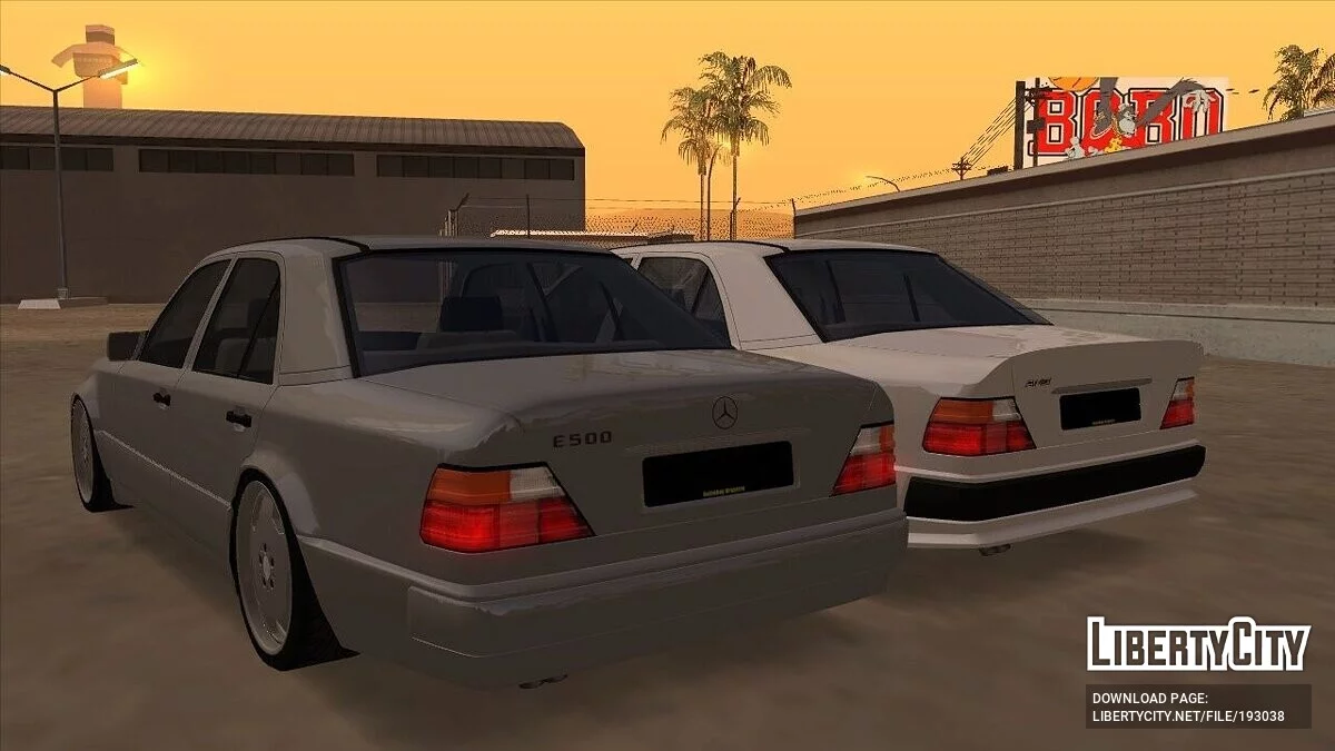 Mercedes-Benz W124 4-door + CCD / GTA San Andreas