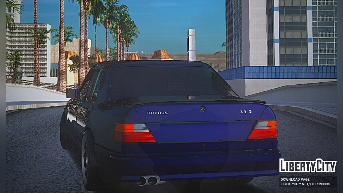 Mercedes-Benz W124 S73 Brabus / GTA San Andreas