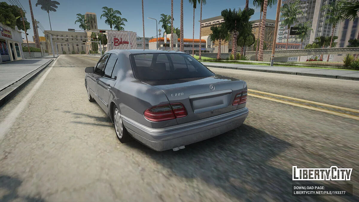 Mercedes-Benz w210 E220 2001 / GTA San Andreas