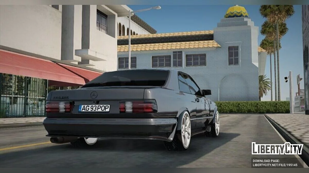 Mercedes-Benz 500 SEC (C126) - Pope Mobilul / GTA San Andreas