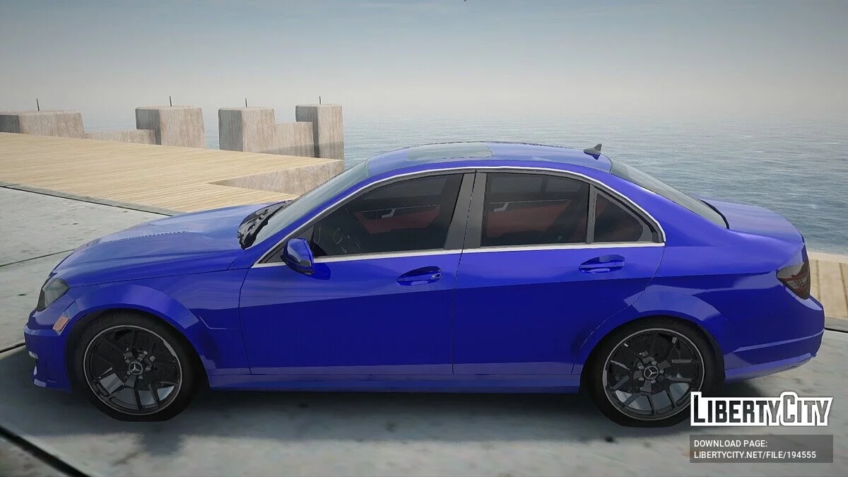 Mercedes-Benz C63 W204 / GTA San Andreas