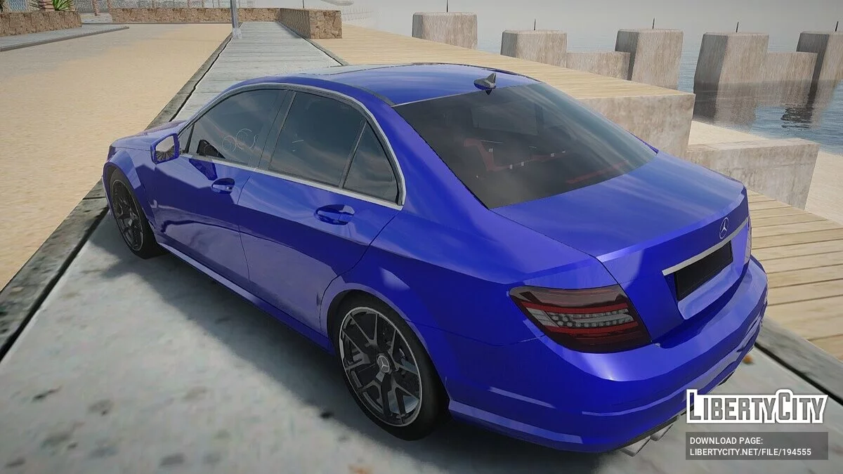 Mercedes-Benz C63 W204 / GTA San Andreas