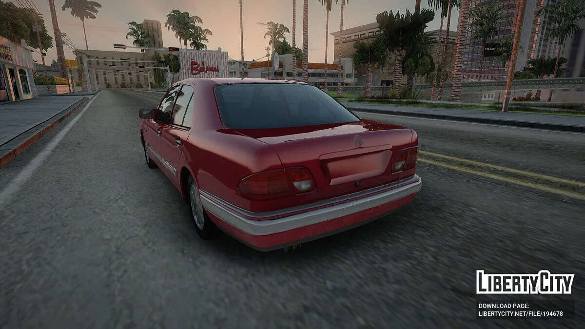 Mercedes-Benz E280 1995-1999 / GTA San Andreas