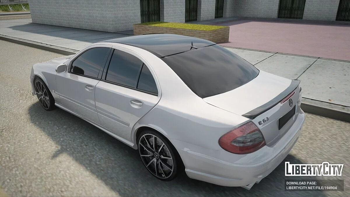 Mercedes-Benz E63 AMG W221 / GTA San Andreas