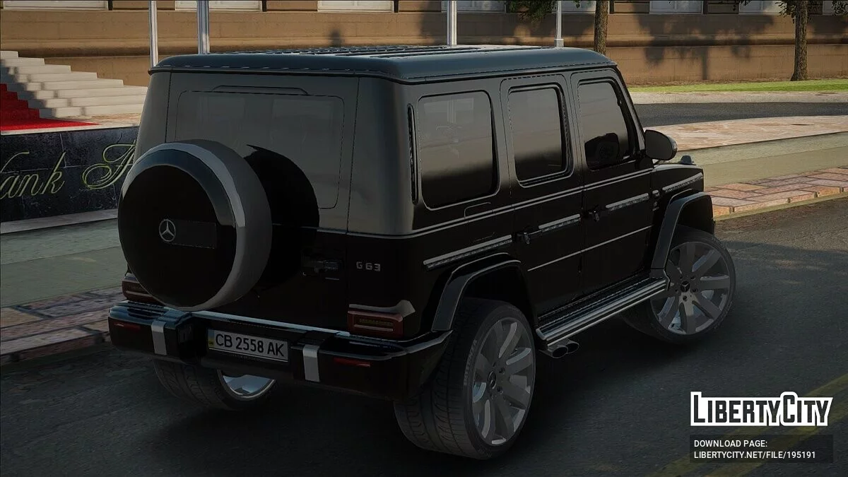 Mercedes-Benz G63 / GTA San Andreas