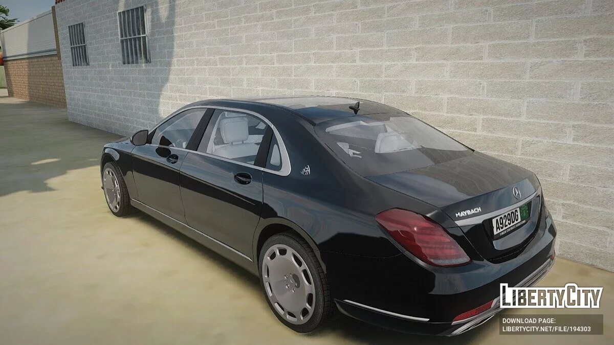 Mercedes-Benz S650 Maubach / GTA San Andreas