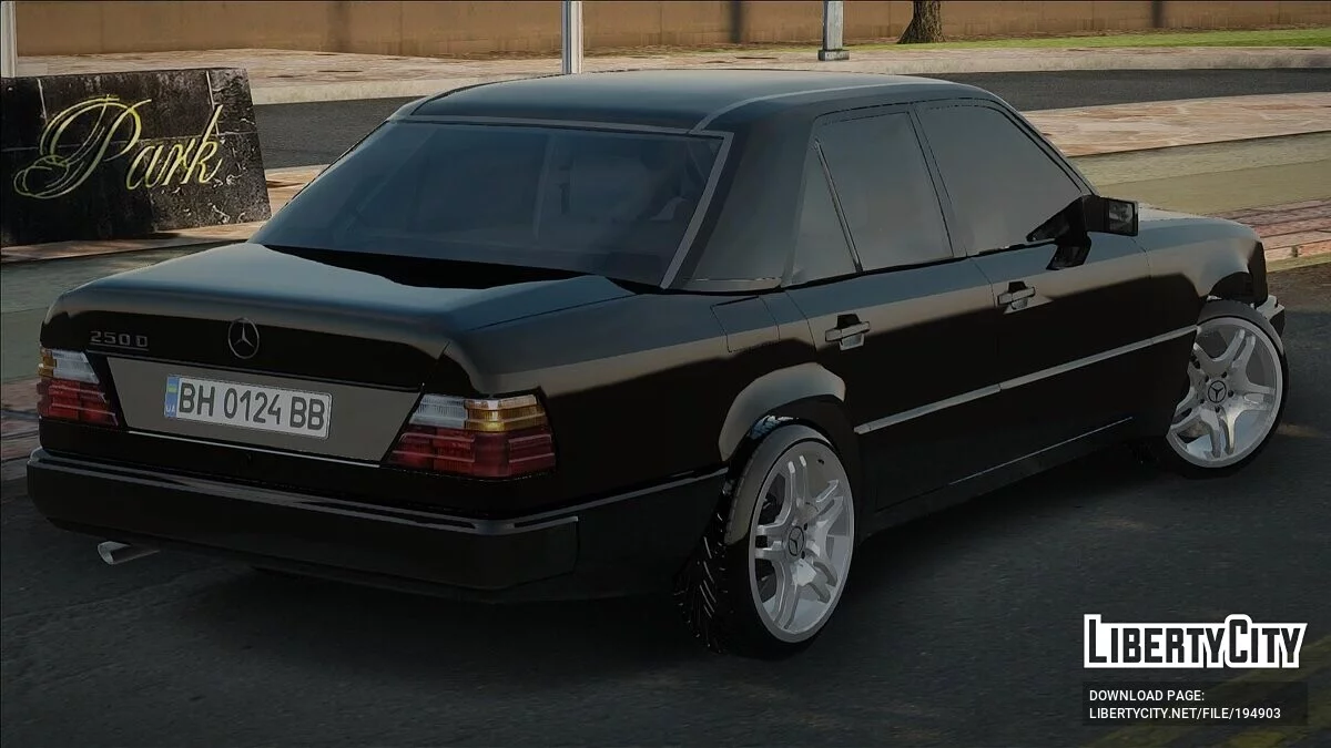 Mercedes-Benz W124 250D / GTA San Andreas